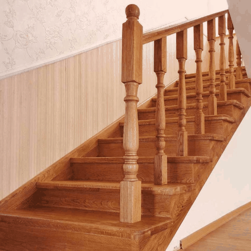Изготовление лестниц из дерева на заказ в СПб | FogWood