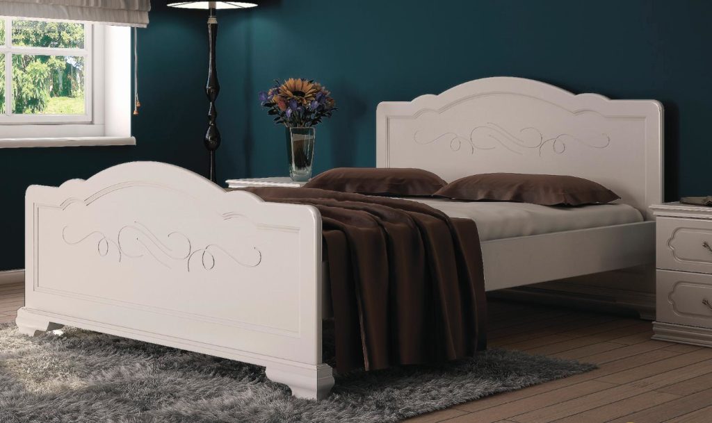 Кровать из МДФ картинка