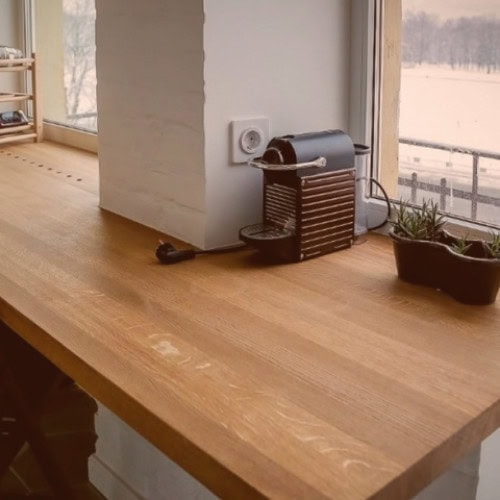 Производство столов-подоконников из массива | FogWood