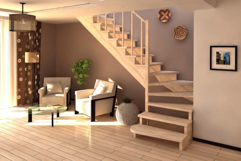 Лестница в дом: виды, стили, материалы