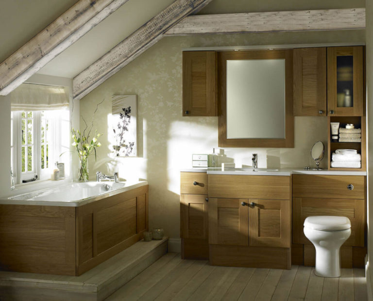 Плюсы и минусы деревянной мебели в ванной