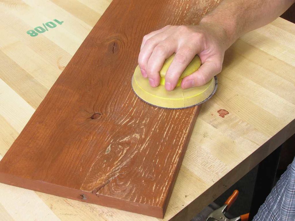 Как снять лак с деревянной столешницы
